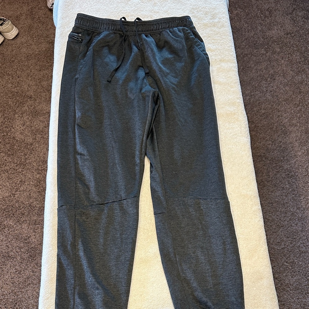 Gray Track Pants